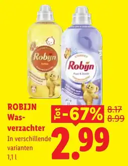 Lidl Robijn wasverzachter aanbieding