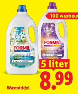 Lidl Formil wasmiddel aanbieding