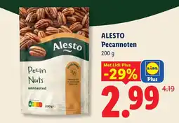 Lidl Alestø Pecannoten aanbieding