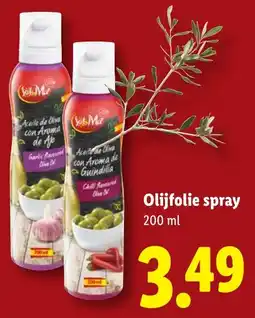 Lidl Olijfolie spray aanbieding