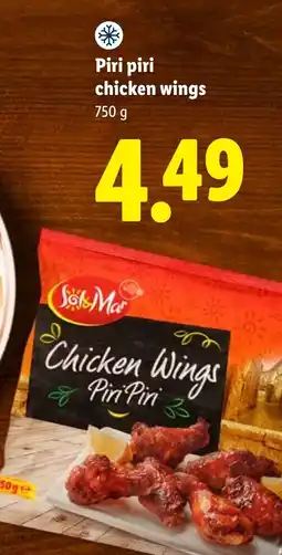 Lidl Solimar Chicken Wings Piri Piri aanbieding