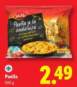 Lidl Solmar Paella a la andaluza aanbieding
