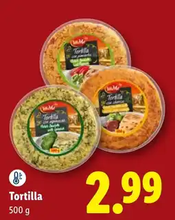 Lidl Tortilla aanbieding