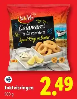 Lidl Inktvisringen aanbieding
