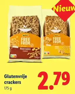Lidl Tastine Glutenvrije crackers aanbieding