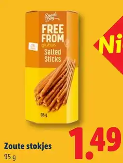 Lidl Snack Day Salted Sticks aanbieding