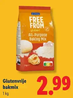 Lidl Glutenvrije bakmix aanbieding