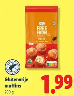 Lidl Glutenvrije muffins aanbieding