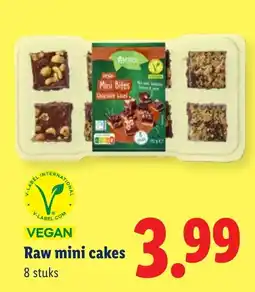 Lidl Raw mini cakes aanbieding
