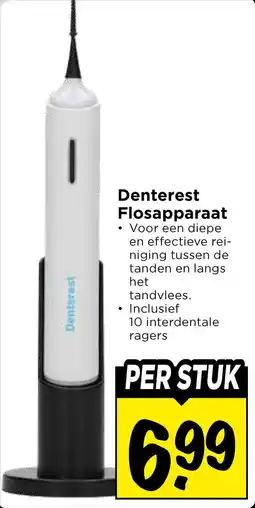 Vomar Voordeelmarkt Denterest Flosapparaat aanbieding