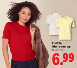 Lidl Esmara Tricot dames top aanbieding