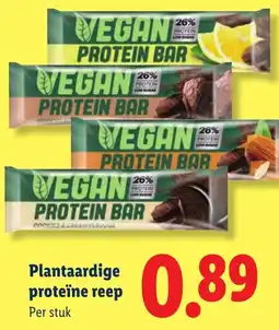 Lidl Vegan Protein Bar aanbieding