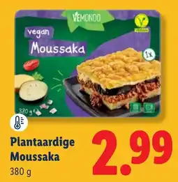 Lidl Vemondo Plantaardige Moussaka aanbieding
