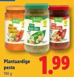 Lidl Vemondo plantaardige pesto aanbieding