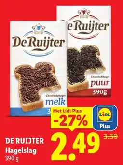 Lidl De Ruijter Hagelslag aanbieding