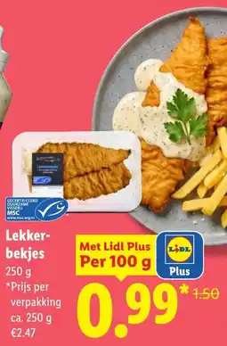Lidl Lekker-bekjes aanbieding