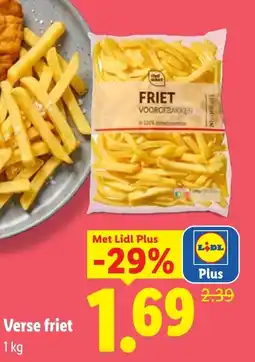 Lidl Verse friet aanbieding