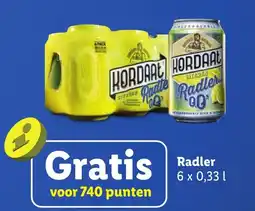 Lidl Kordaal radler aanbieding