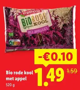 Lidl Freshona Bio Rode Kool aanbieding