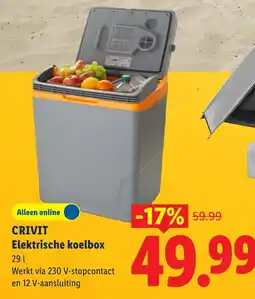 Lidl Crivit Elektrische koelbox aanbieding