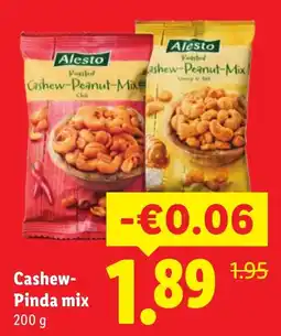Lidl Alesto Cashew-Pinda mix aanbieding
