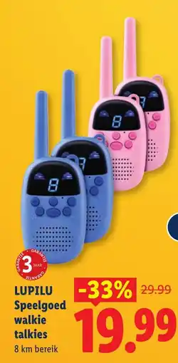 Lidl Lupilu Speelgoed walkie talkies aanbieding