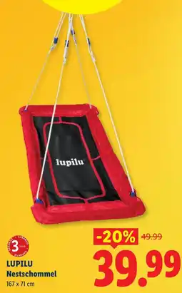 Lidl Lupilu Nestschommel aanbieding