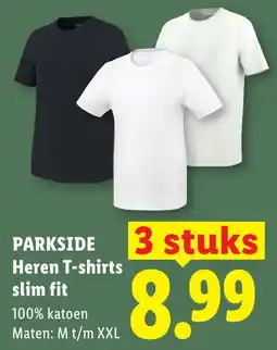 Lidl Heren T-shirts aanbieding
