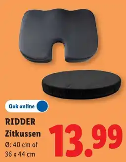 Lidl Ridder Zitkussen aanbieding