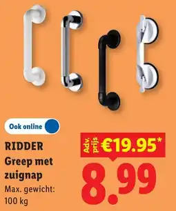 Lidl Ridder Greep met zuignap aanbieding