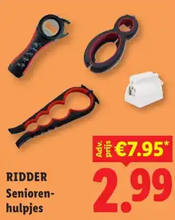Lidl Ridder senioren hulpjes aanbieding
