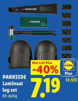 Lidl Parkside Laminaat leg set aanbieding
