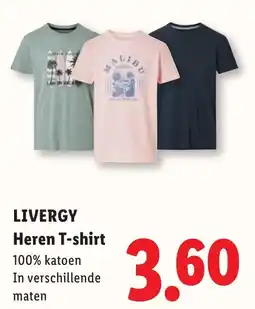 Lidl Heren T-shirt aanbieding