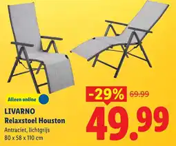Lidl Livarno Relaxstoel Houston aanbieding