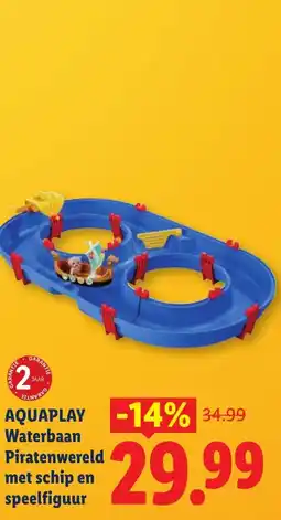 Lidl Aquaplay Waterbaan Piratenwereld aanbieding