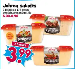 Boon`s Markt Johma salades aanbieding