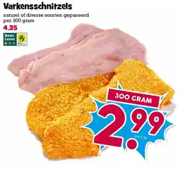 Boon`s Markt Varkens schnitzels aanbieding