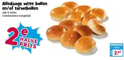 Boon`s Markt Alledaags witte bollen en/of tarwebollen aanbieding