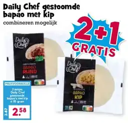 Boon`s Markt Daily Chef gestoomde bapao met kip aanbieding