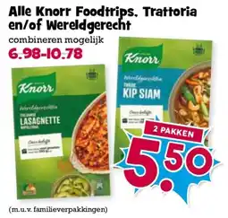 Boon`s Markt Knorr Wereldgerecht Lasagnette Napoletana aanbieding