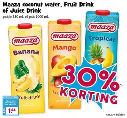 Boon`s Markt maaza fruit drink aanbieding