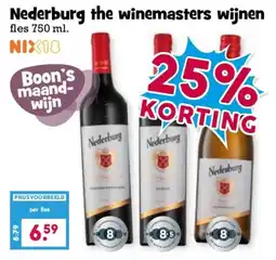 Boon`s Markt Nederburg the winemasters wijnen aanbieding