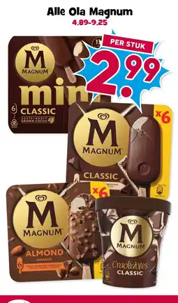 Boon`s Markt Alle Ola Magnum aanbieding