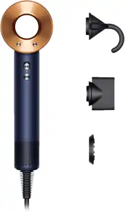 Coolblue Dyson Supersonic Straight + Wavy Prussian Blue aanbieding