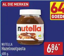 ALDI NUTELLA Hazelnootpasta aanbieding