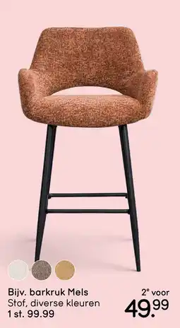Leen Bakker Barkruk mels aanbieding