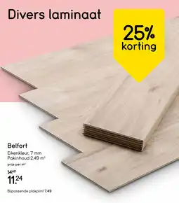 Leen Bakker Belfort laminaat aanbieding
