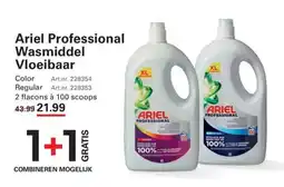 Sligro Ariel Professional Wasmiddel Vloeibaar aanbieding