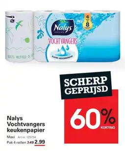 Sligro Nalys Vochtvangers keukenpapier aanbieding