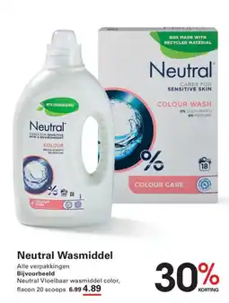 Sligro Neutral Wasmiddel aanbieding